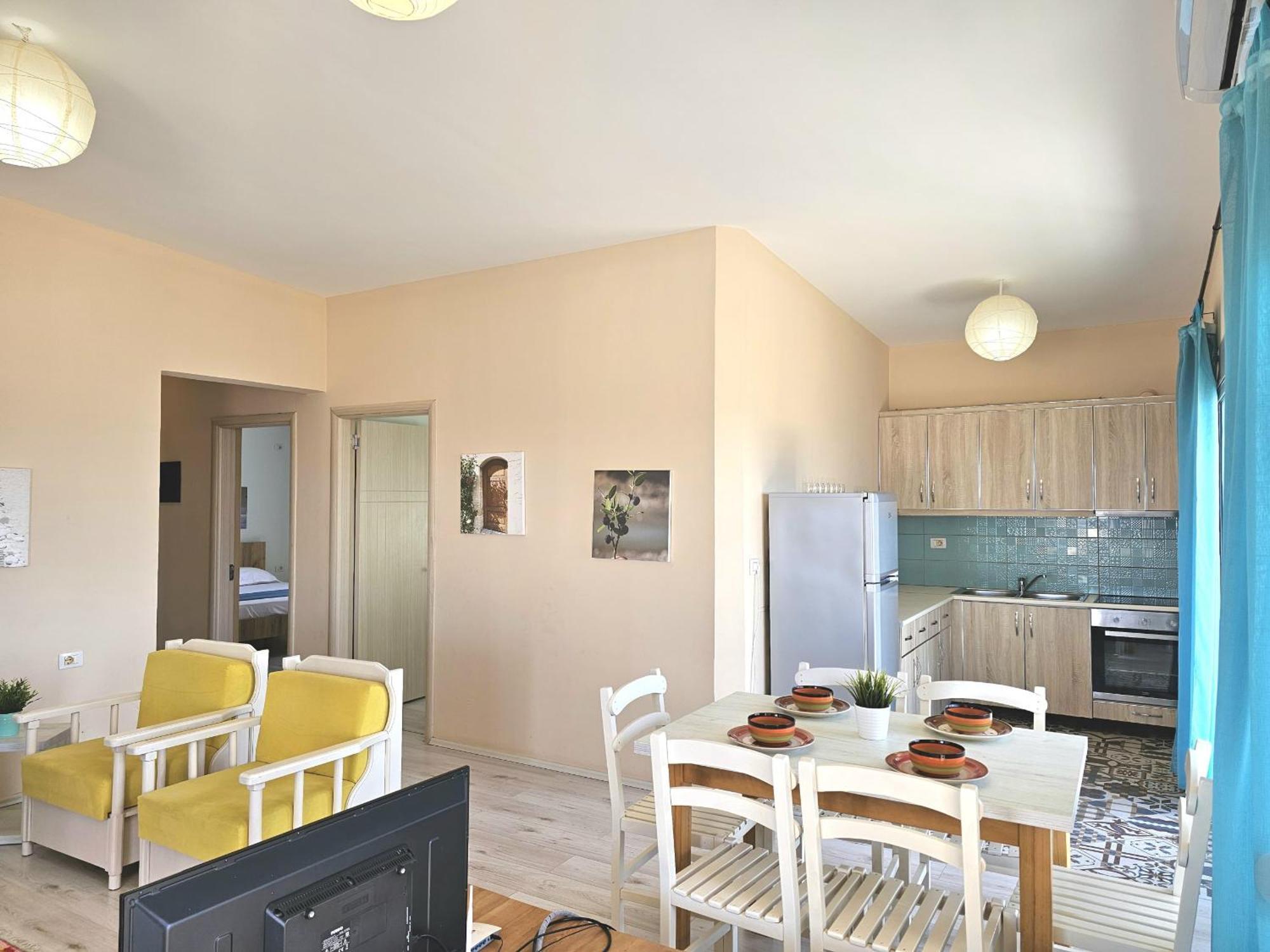 Sunset Penthouse Lägenhet Sarandë Exteriör bild